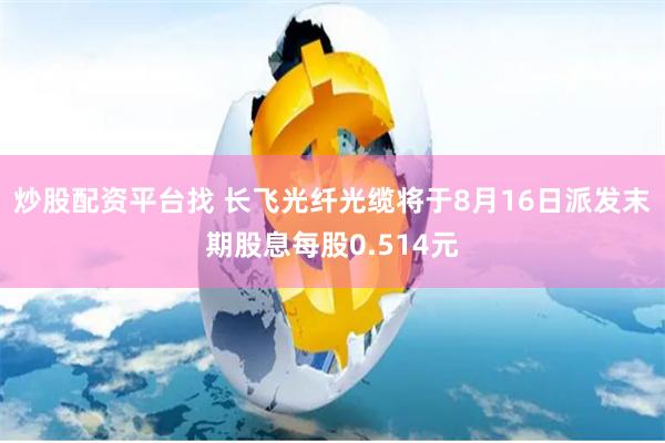 炒股配资平台找 长飞光纤光缆将于8月16日派发末期股息每股0.514元