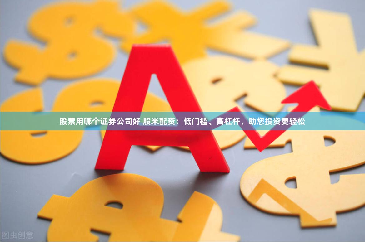 股票用哪个证券公司好 股米配资：低门槛、高杠杆，助您投资更轻松